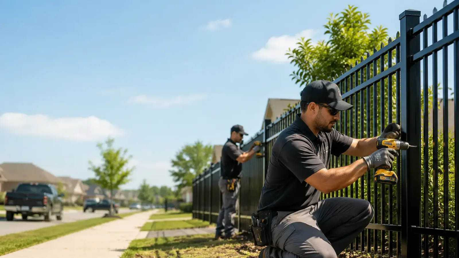 Metal Fence Installation in Selma, NC